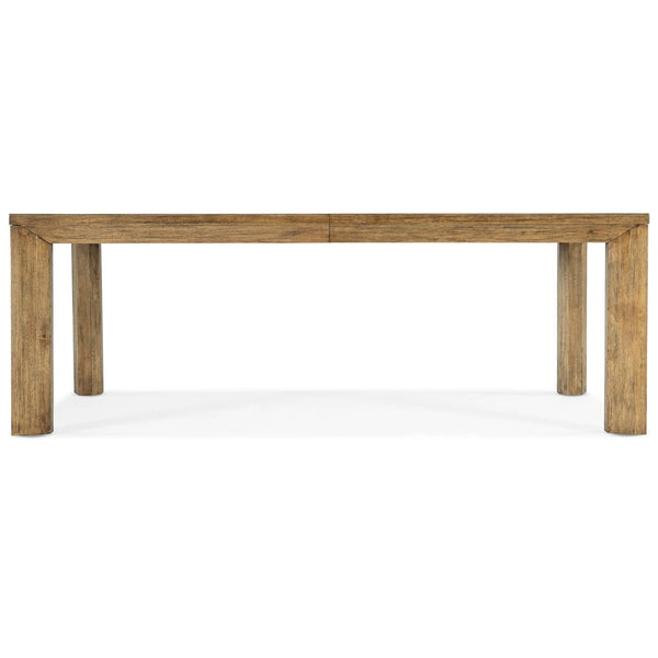 Home Fashion Big Sky Leg Table W/Leaf Natural