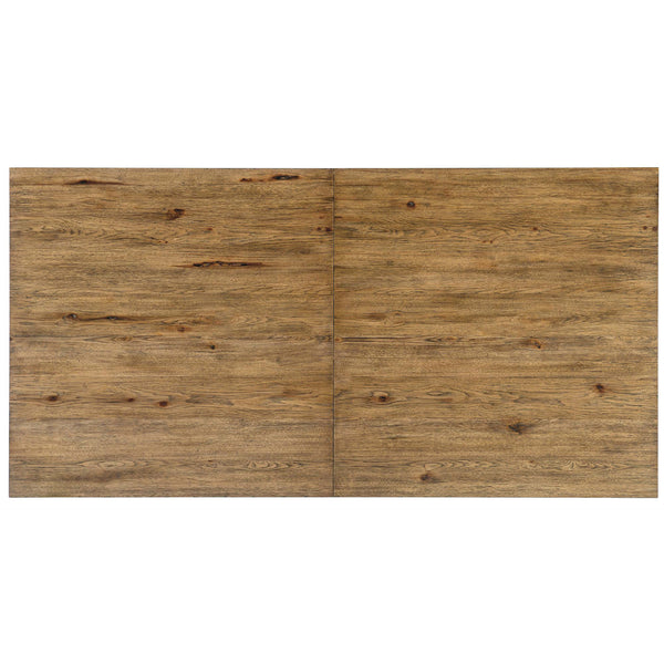 Home Fashion Big Sky Leg Table W/Leaf Natural