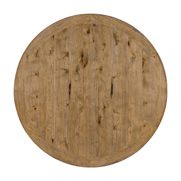 Home Fashion Big Sky Round Dining Table Natural