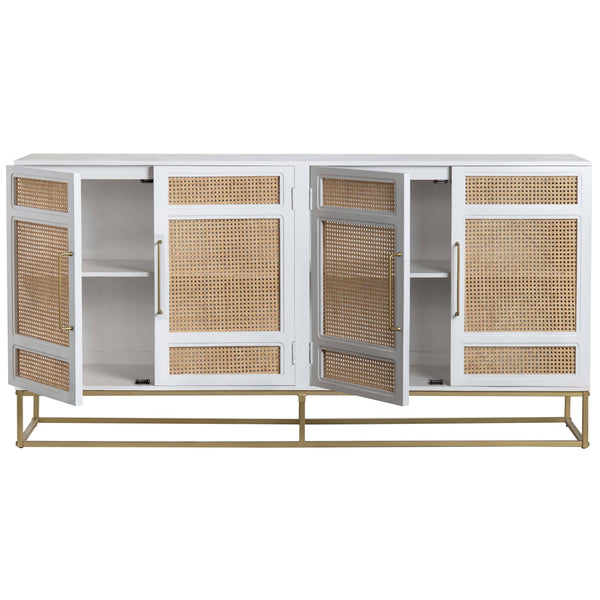 Home Fashion Biscayne Sideboard White