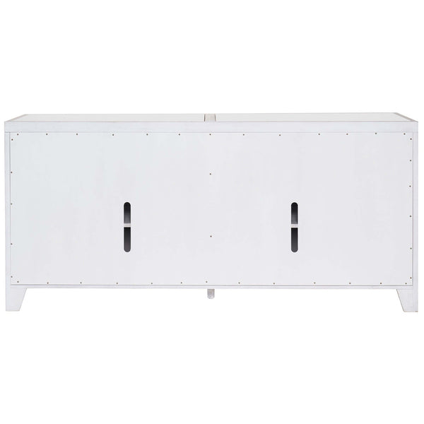 Home Fashion Blair Credenza Weathered Grey