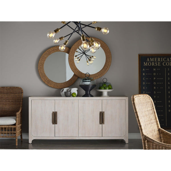Home Fashion Blair Credenza Weathered Grey