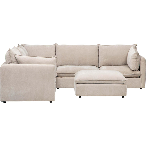 Home Fashion Blaise Sectional Vickie Sand