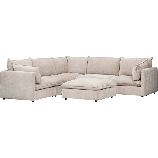 Home Fashion Blaise Sectional Vickie Sand