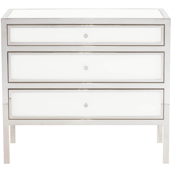 home fashion Blanca Wide Nightstand