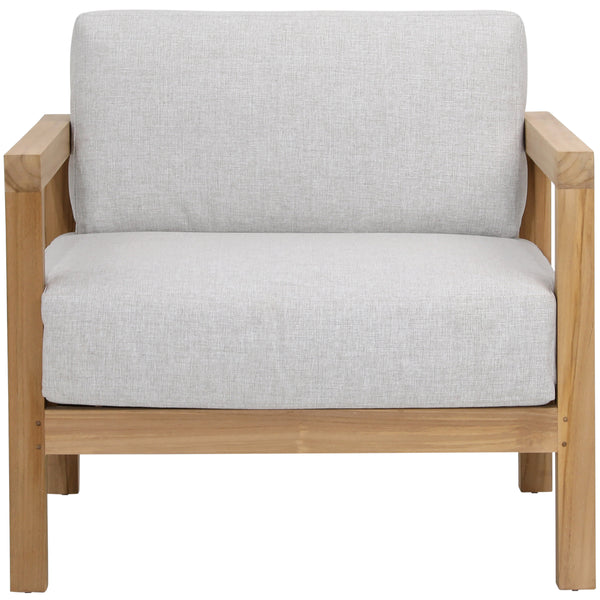 Home Fashion Boe Outdoor Chair Light Grey