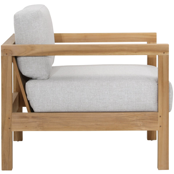 Home Fashion Boe Outdoor Chair Light Grey