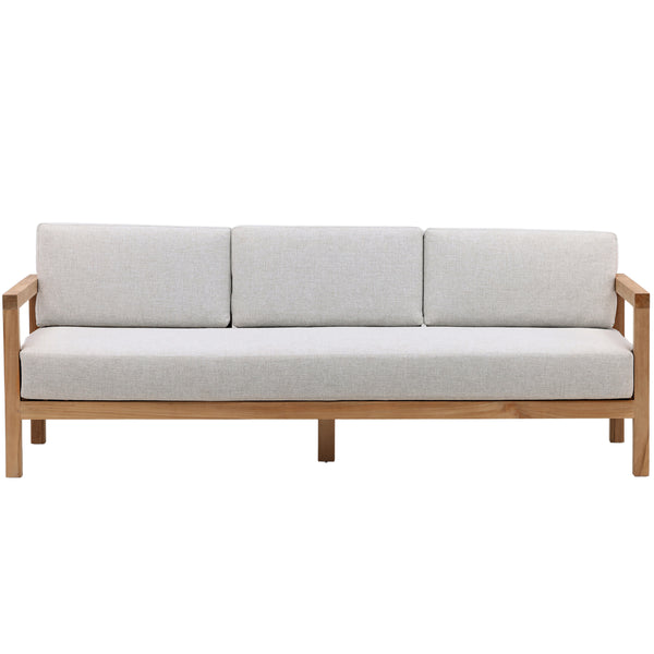 Home Fashion Boe Outdoor Sofa Light Grey