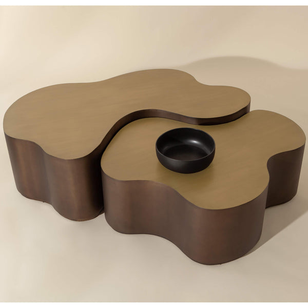 Home Fashion Boise Nesting Coffee Table Set Of 2