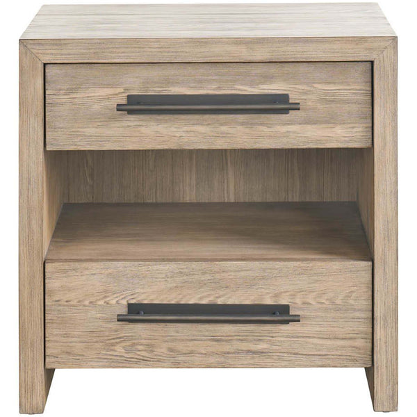 Home Fashion Boulder 2 Drawer Nightstands Boulder