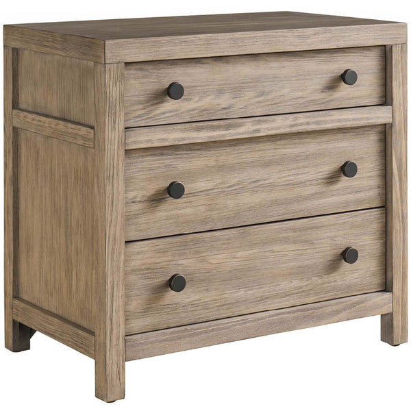home fashion Boulder 3 Drawer Nightstands Boulder