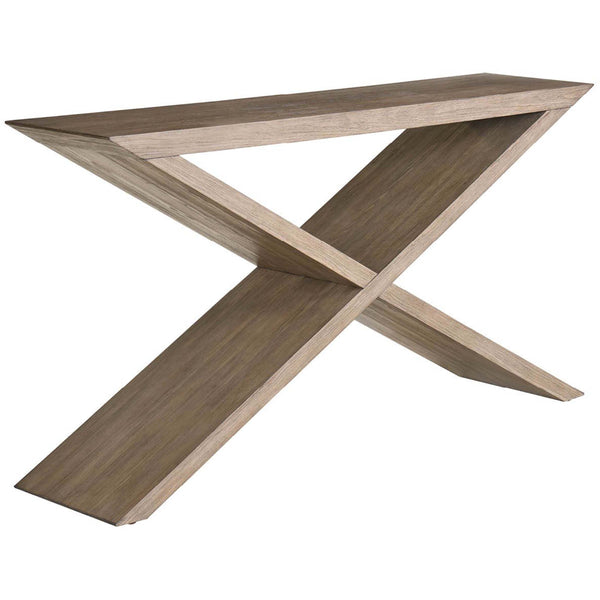 home fashion Boulder Cross Console Natural