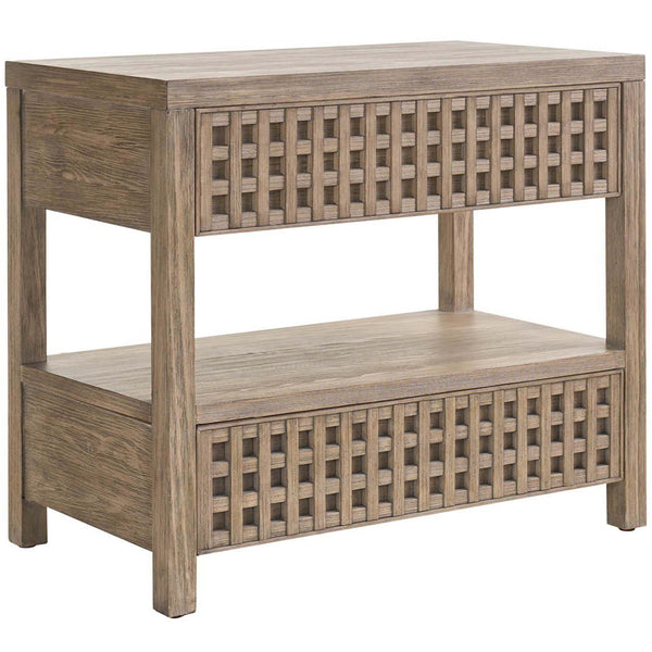 home fashion Boulder Lattice Nightstands Boulder