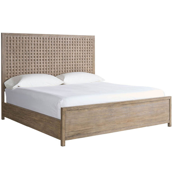 home fashion Boulder Panel Bed Warm Brown