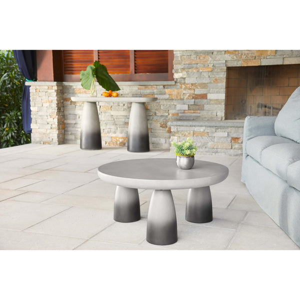 Home Fashion Bowlero Outdoor Coffee Table Ombre