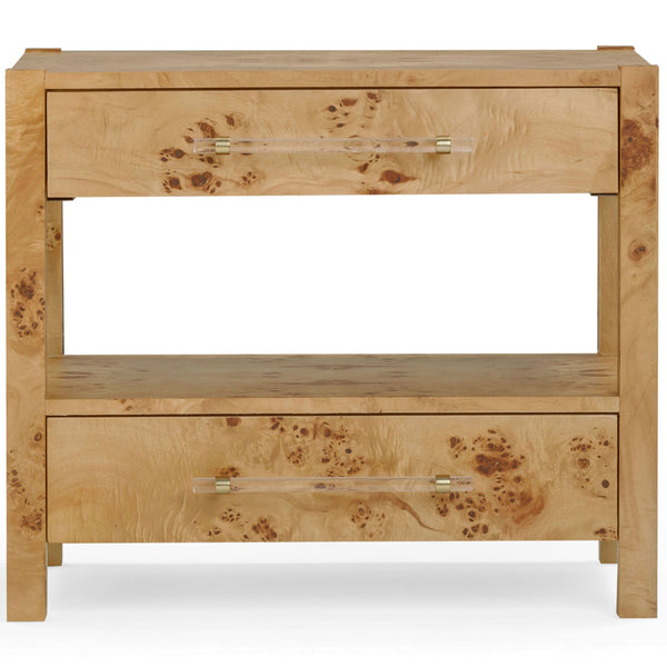 Home Fashion Brandyss Nightstand Honey