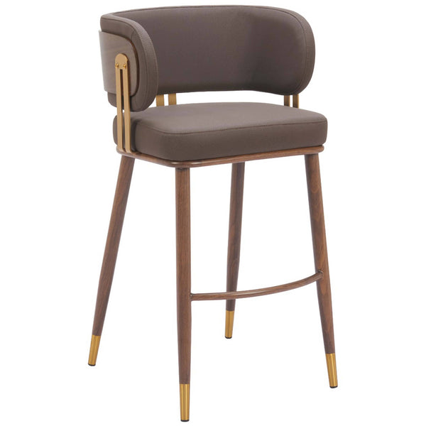 Home Fashion Brew Barstool Brown