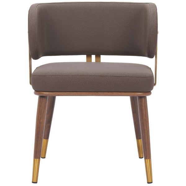 Home Fashion Brew Dining Chair Brown Set Of 2