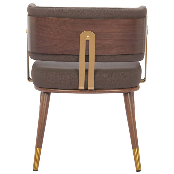 Home Fashion Brew Dining Chair Brown Set Of 2