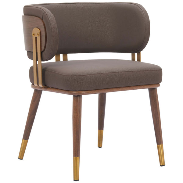 home fashion Brew Dining Chair Brown Set of 2