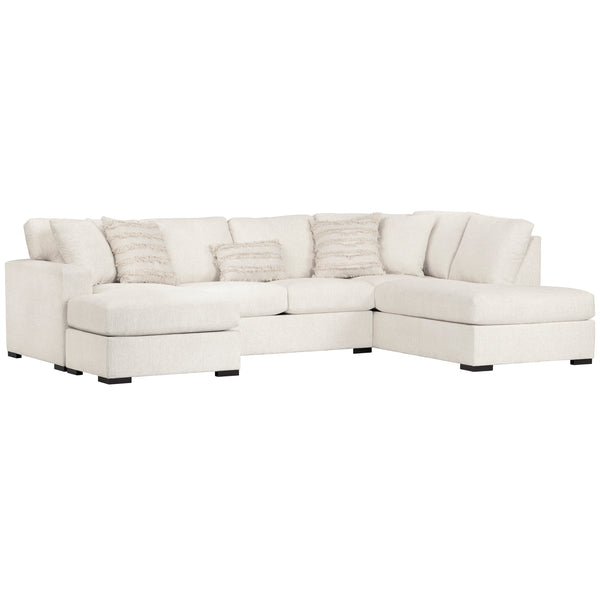 Home Fashion Brickell Sectional Cream