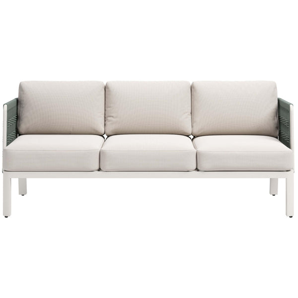 Home Fashion Bridgehampton Sofa White