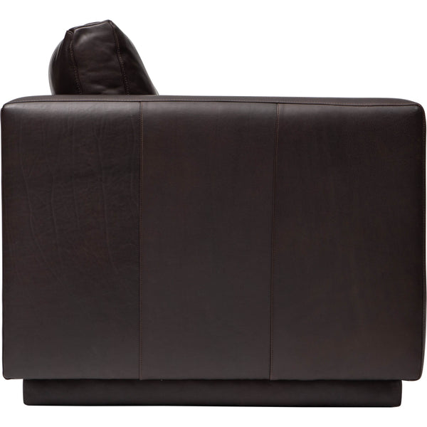 Home Fashion Bronson Leather Sofa Lewis Nougat