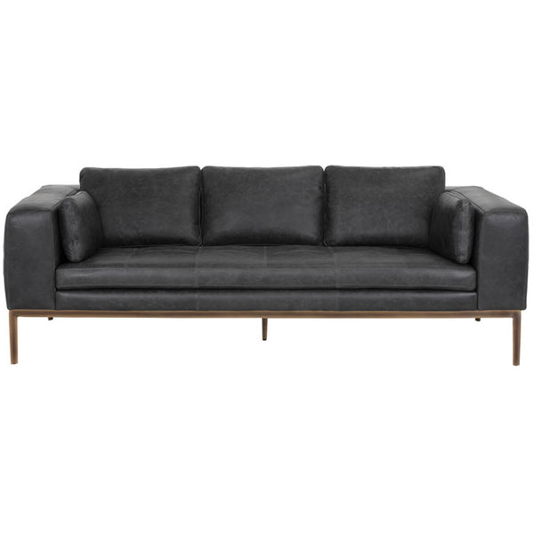 home fashion Burr Leather Sofa Serbia Black
