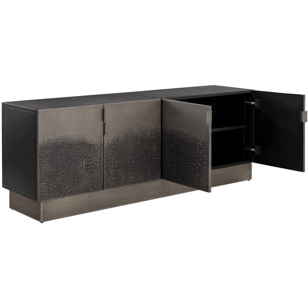 Home Fashion Caddo Sideboard Silver