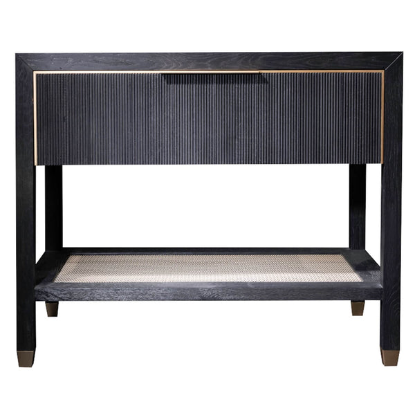 home fashion Caleb Nightstand Onyx Oak