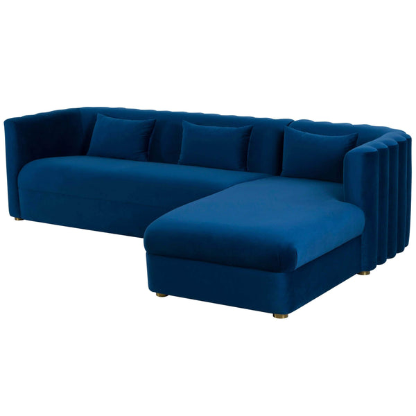 home fashion Callie Sectional RAF Navy