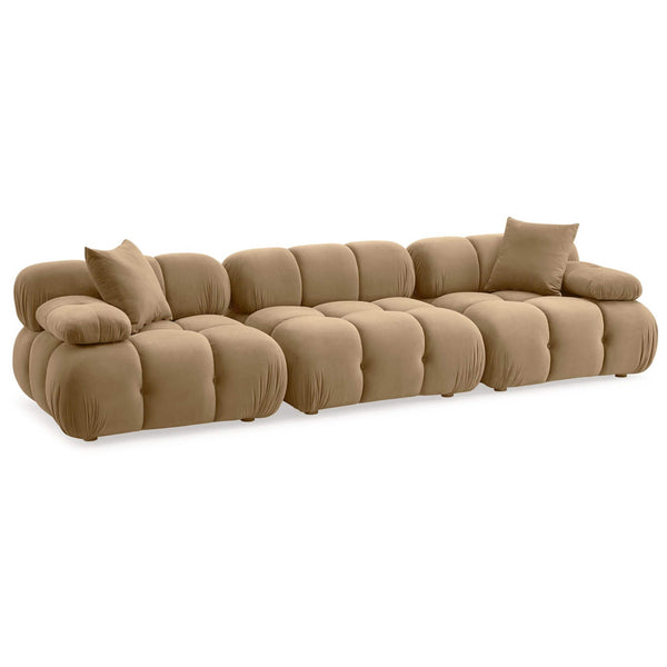 Home Fashion Calliope Modular Sofa Cafe Au Lait