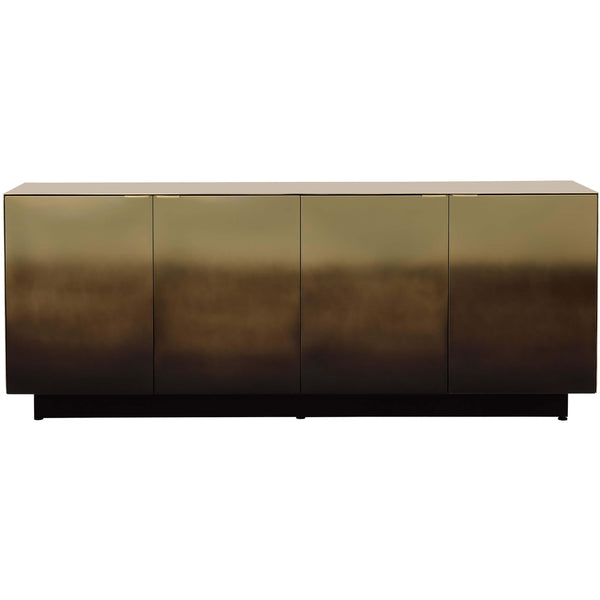 Home Fashion Calvosa Sideboard Gold Black Ombre