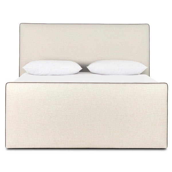 Home Fashion Cambria Bed Nomad Snow By Four Hands