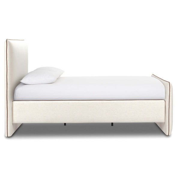 Home Fashion Cambria Bed Nomad Snow By Four Hands