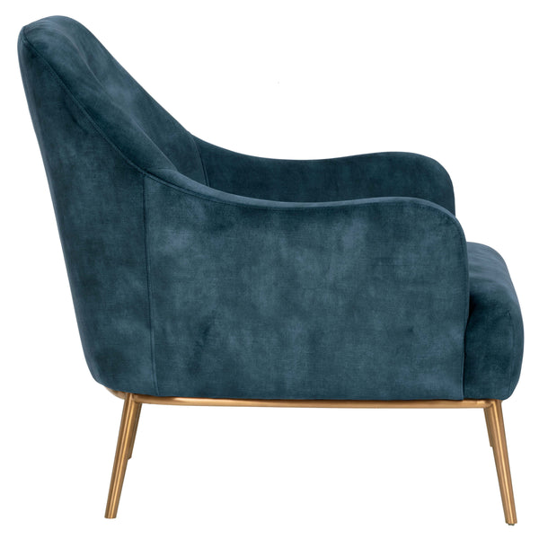 Home Fashion Cameron Chair Nono Petrol