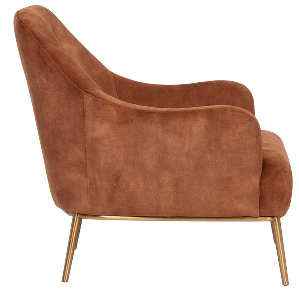 Home Fashion Cameron Chair Nono Rust