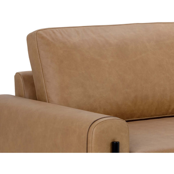 Home Fashion Camus Leather Sofa Ludlow Sesame