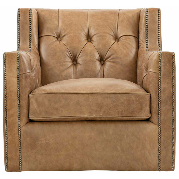 Home Fashion Candace Leather Swivel Chair 333-020