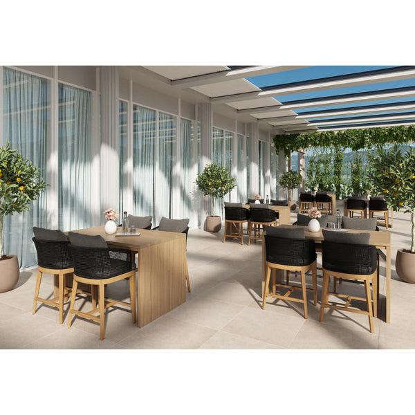 Home Fashion Capri Counter Stool Gracebay Grey