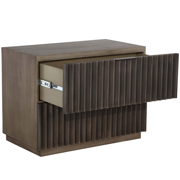 Home Fashion Carlin Nightstand Taupe