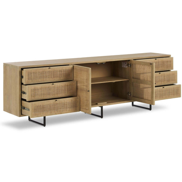 Home Fashion Carmel 96" Sideboard Natural