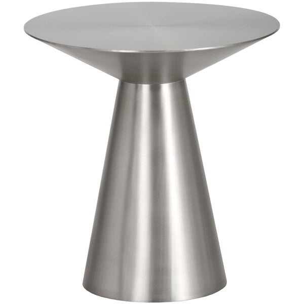 Home Fashion Carmel Side Table Brushed Stainless