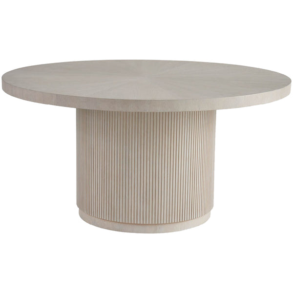 home fashion Carmen Round Dining Table White Oak