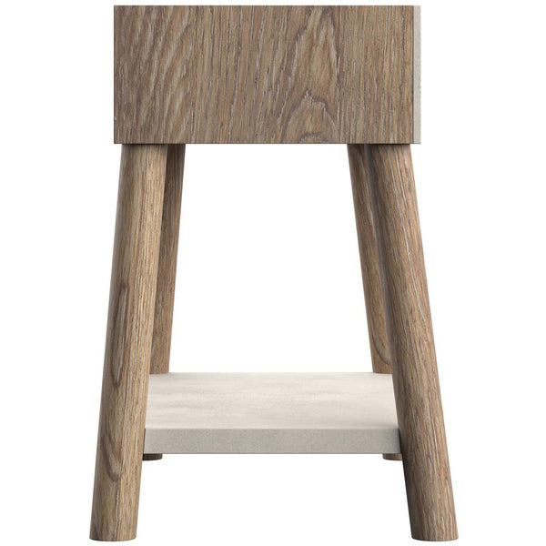 Home Fashion Casa Paros 1 Drawer Nightstand