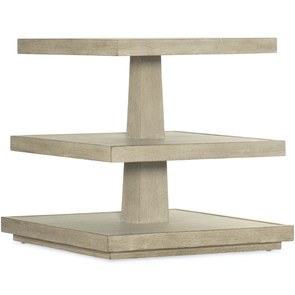 home fashion Cascade 3 Tiered Square End Table