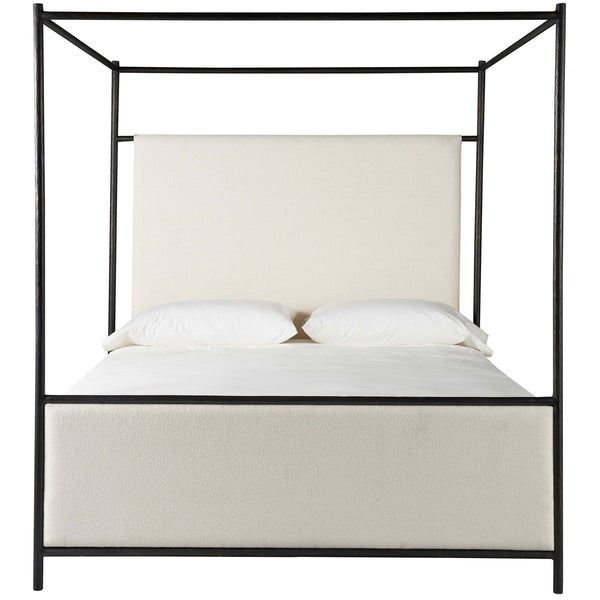 Home Fashion Cascade Canopy King Bed Berber Fleece