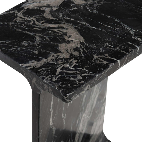 Home Fashion Cassius Accent Table Black