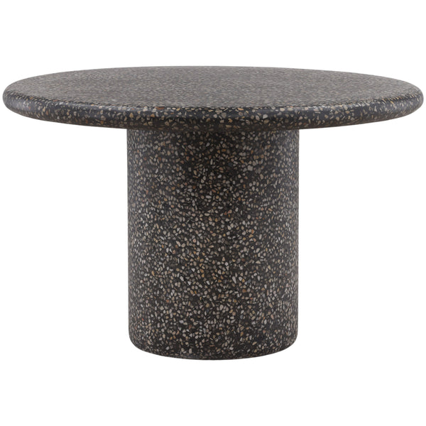 Home Fashion Cassius Outdoor Dining Table Black