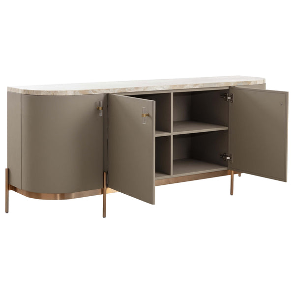 Home Fashion Cataldi Sideboard Taupe